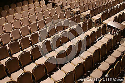 Empty concert hall