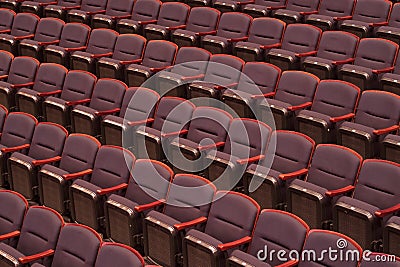 Empty Concert Hall Seats