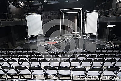 Empty theater scene of School studio MHAT