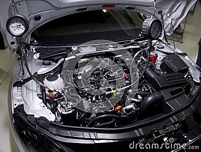 Service personal training car engine Audi TT