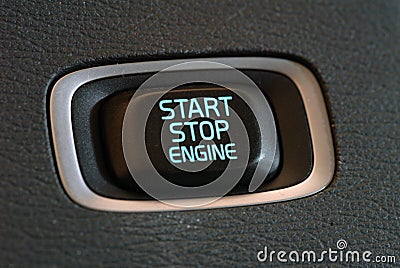 Engine start and stop button