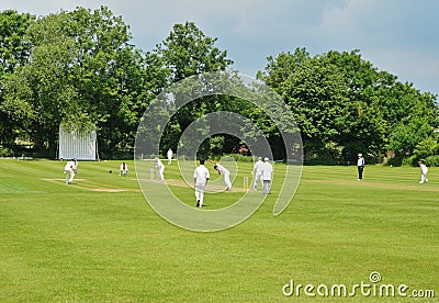 An English Cricket Match