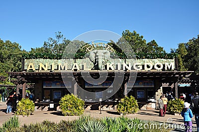 Entrance of Disney Animal Kingdom