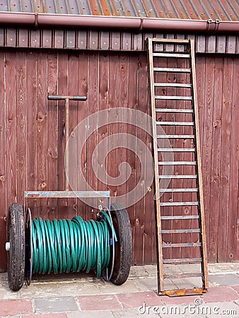 Equipment on the farm