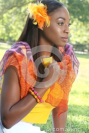 Ethnic Woman Face: African Beauty, Diversity