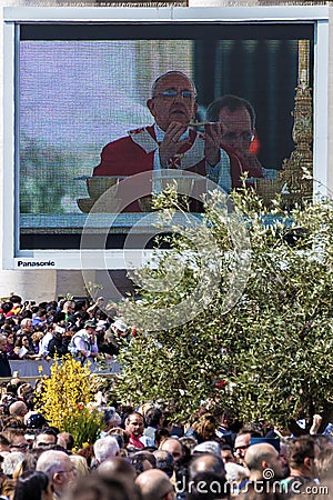 Eucharistic blessing of Pope Francis