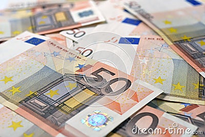 50 euro banknotes