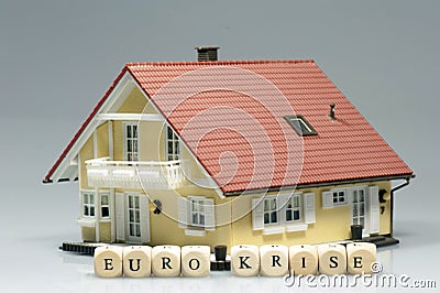 Euro crisis Model House