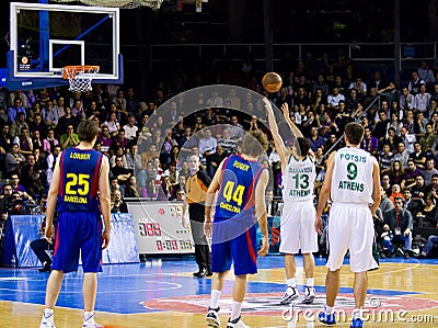 Euroleague basketball match