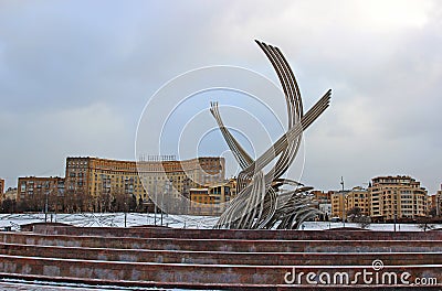 Europe Square in Moscow, Kiev railway station in Moscow