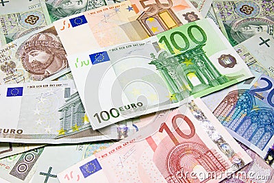European currency Euro - banknote
