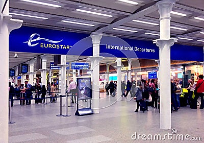 Eurostar International Departures