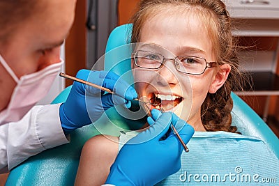Examination by dentist