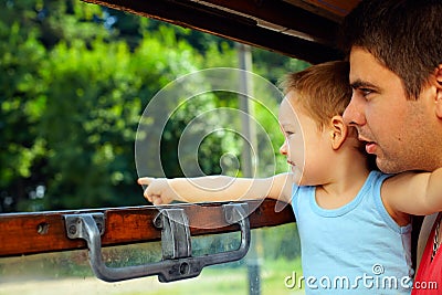 Exciting family adventure by train