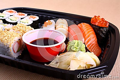 Exclusive sushi menu in your Delivery