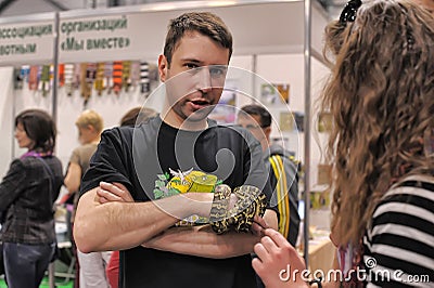 Exhibition of reptiles