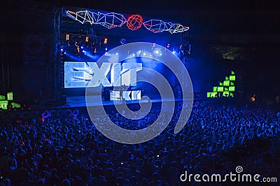 Exit music festival 2013 Dance Arena