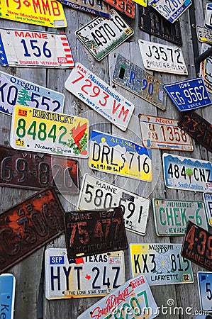 Expired License Plates
