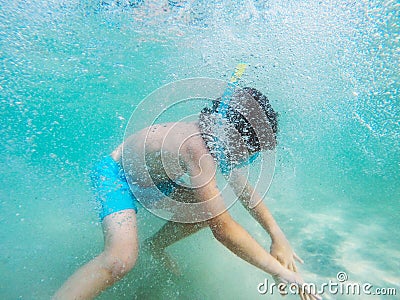 Exploring underwater