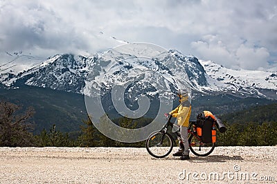 Exploring the world by bicycle.