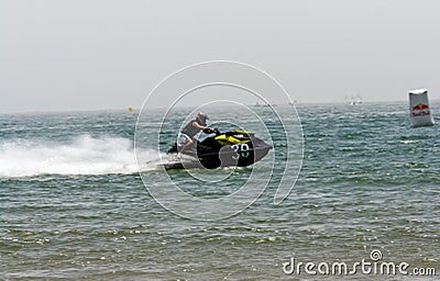 Extreme jet-ski races