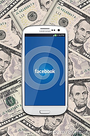Facebook and cash money