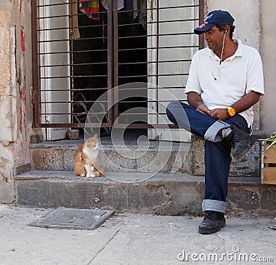 Faces Of Cuba Man in Old Havana