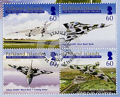Falkland Islands Postage Stamps - 1st day cover