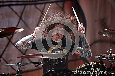 Fall Out Boy drummer Andy Hurl