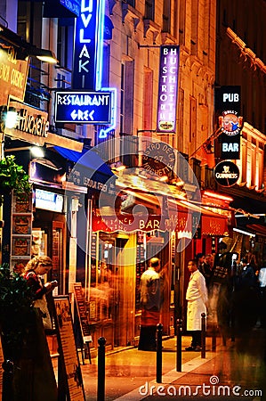 Famed for its nightlife Paris has about 40 000 restaurants