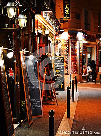 Famed for its nightlife Paris has about 40 000 restaurants