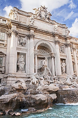 Fontana di Trevi, Rome, Italy