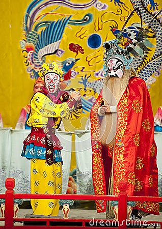 Famous Monkey King opera performance