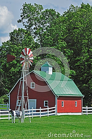 Farm House In The Usa Royalty Free Stock Ph