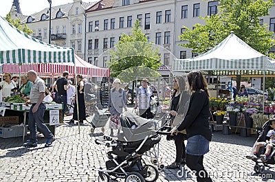 Farmers market Sweden