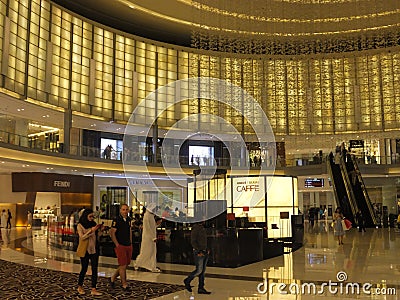 Fashion Avenue at Dubai Mall in Dubai, UAE