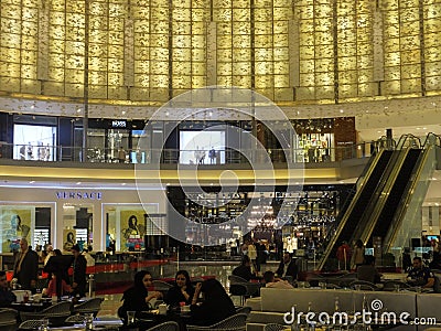 Fashion Avenue at Dubai Mall in Dubai, UAE