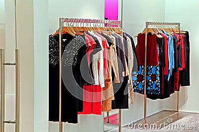 Fashion store wardrobe