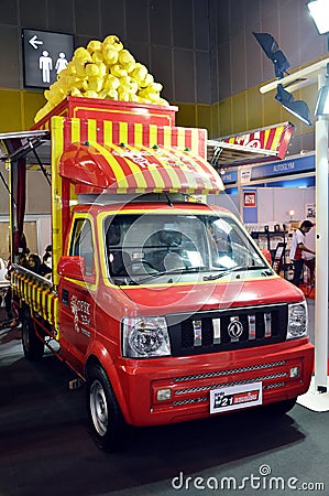 Fast Auto Show2014 BANGKOK, THAILAND- July 4,2014 A truck by TFK Chainese car , Bitec Convention Hall Bangna