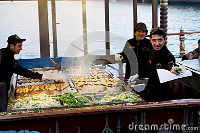 Fast food in Istanbul