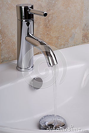Faucet With Water