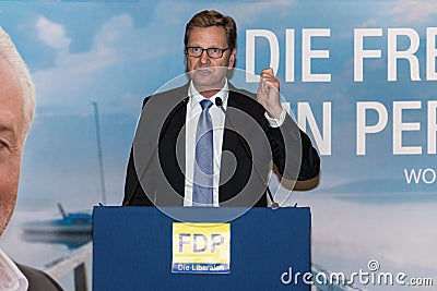 Federal Foreign Minister Dr. Guido Westerwelle