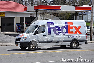 Fedex Express delivery vehicle