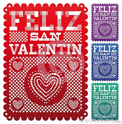 Feliz San Valentin - Happy Valentines day spanish