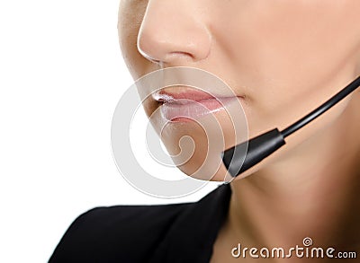 Female customer support operator profile detail