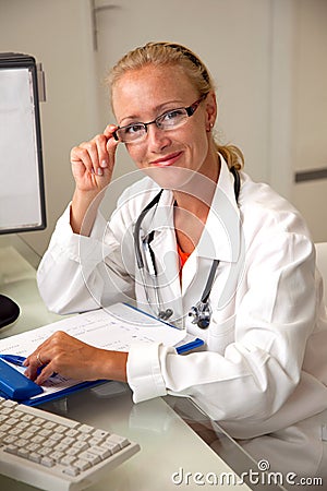 Female medical professional