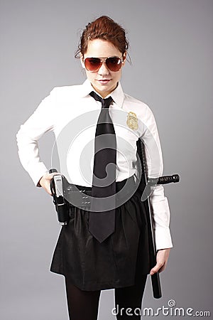 Female police officer