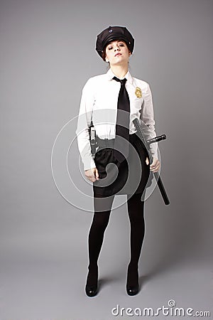 Female police officer