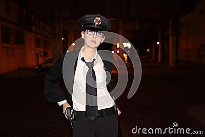 Female police officer