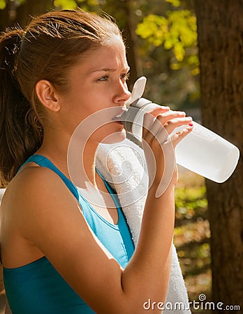 Female and Sport Water Bottle